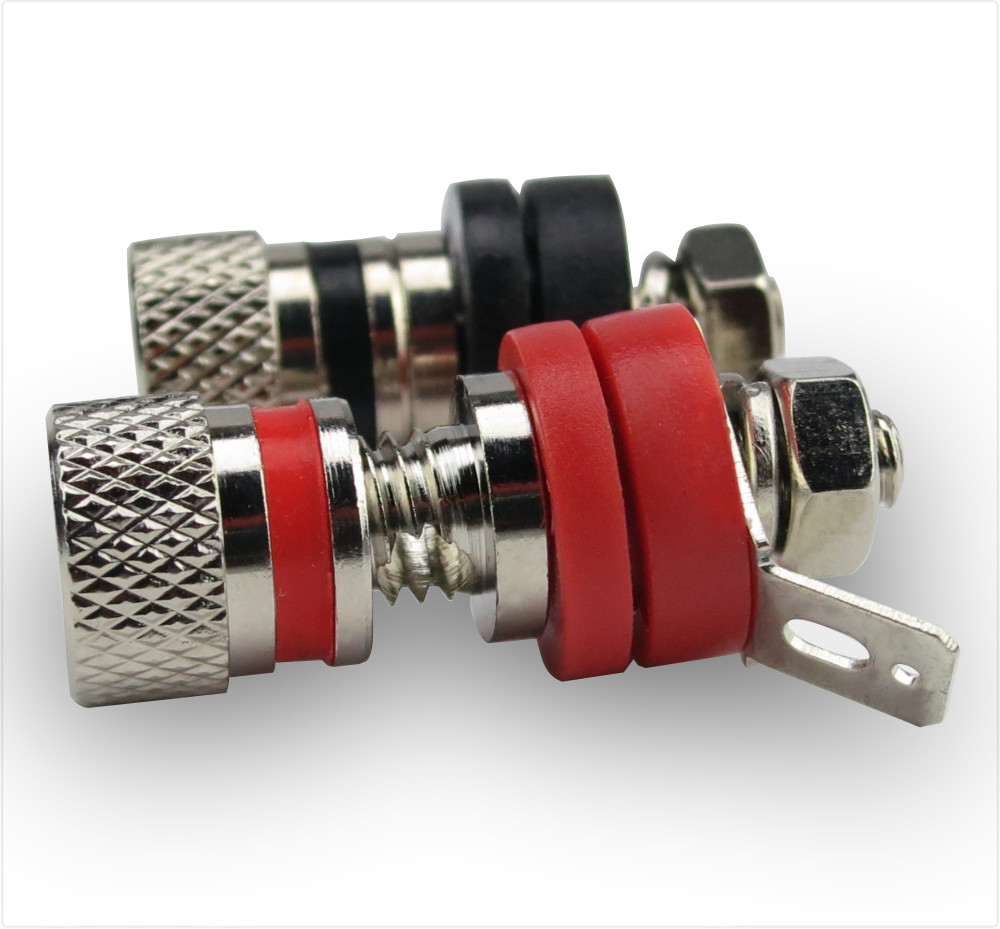 Nickle plated small speaker Binding Posts terminals