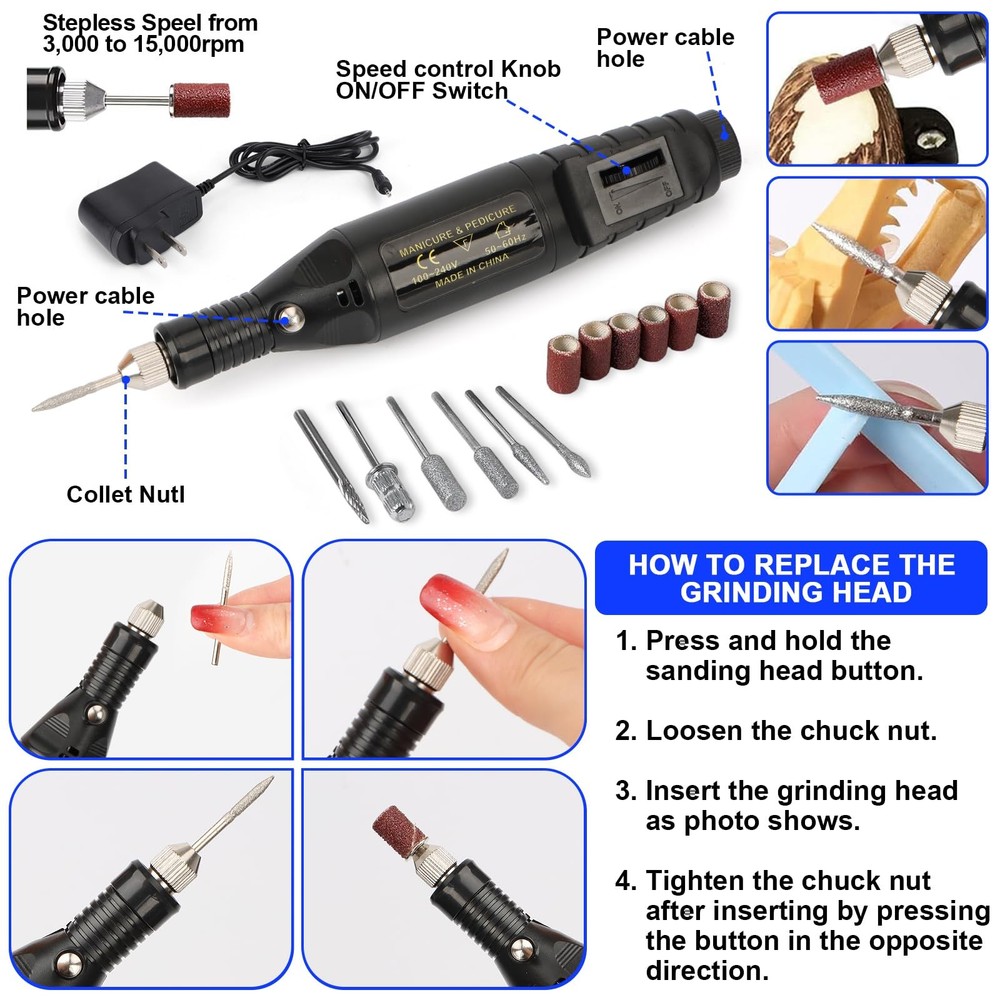 158 PCS 3D Printing Tool Kit, Accessories with Nozzle 158PCS