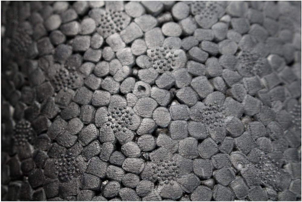 Fitn High-Density Round Fo Roller for Exercise, Massa,