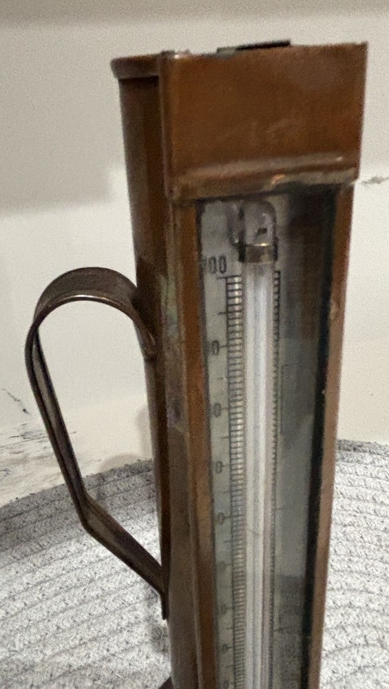 Antique Copper Brewery Proof Hydrometer. Not Tested.
