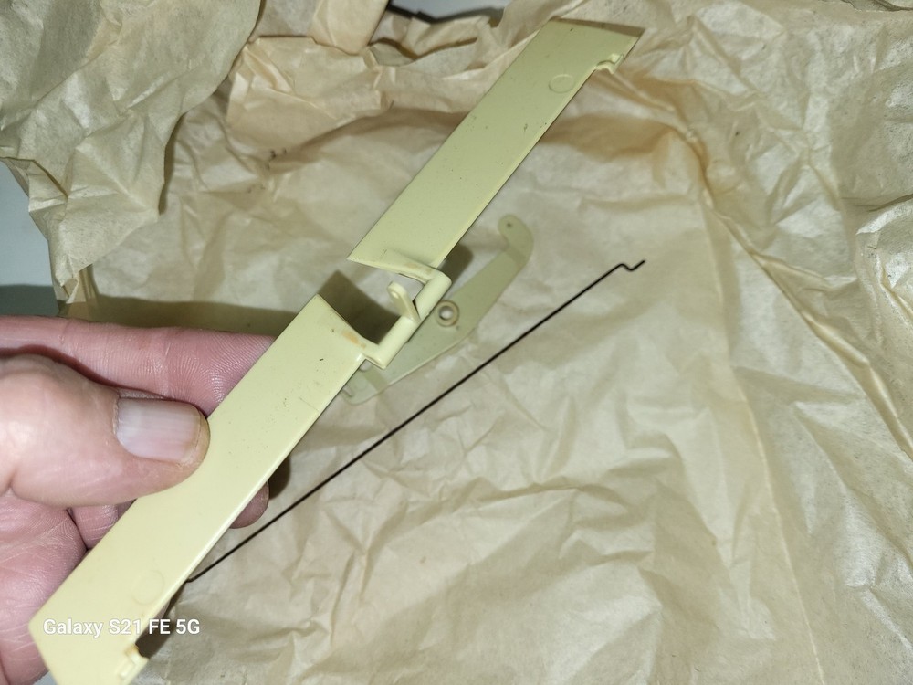 NOS Cox Skyraider Elevator Bellcrank & Wire in box 9700-6