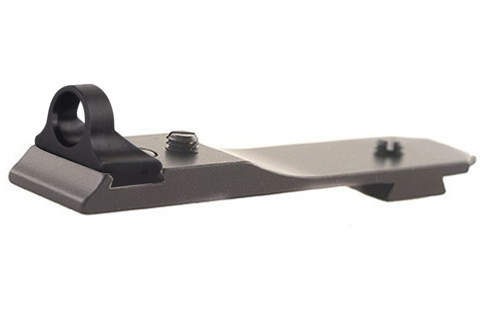 Ghost Ring Rear Sight fits 3/8" Barrel Dovetail Windage & Elevation Adustable