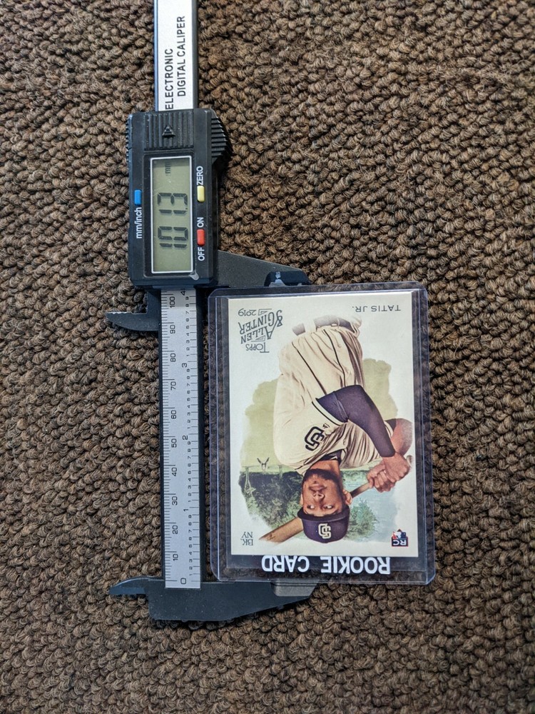 Pro Slab 3-Ring Binder Page for Top Loader Landscape 6 Pocket Rigid Plastic