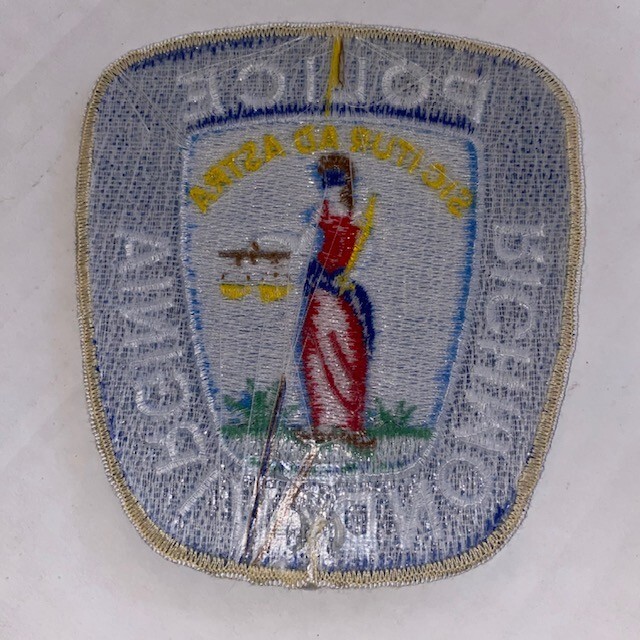Virginia State Richmond Police Patch