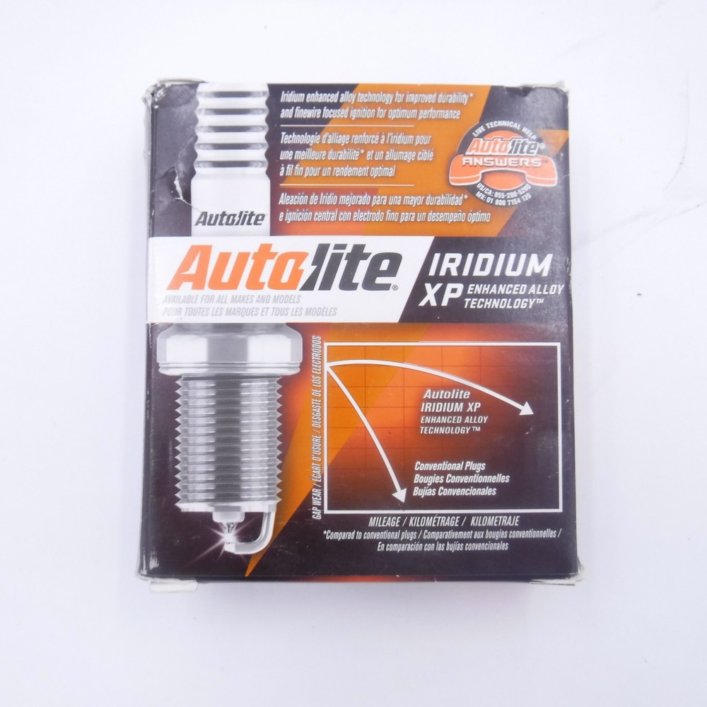 4 Pack Autolite Iridium XP Spark Plugs XP106