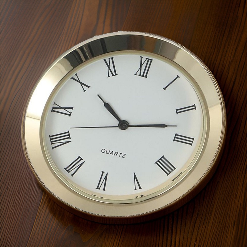 DIY Clock Repair 61MM Roman Numerals Quartz Clock Insert Replacement Assembly