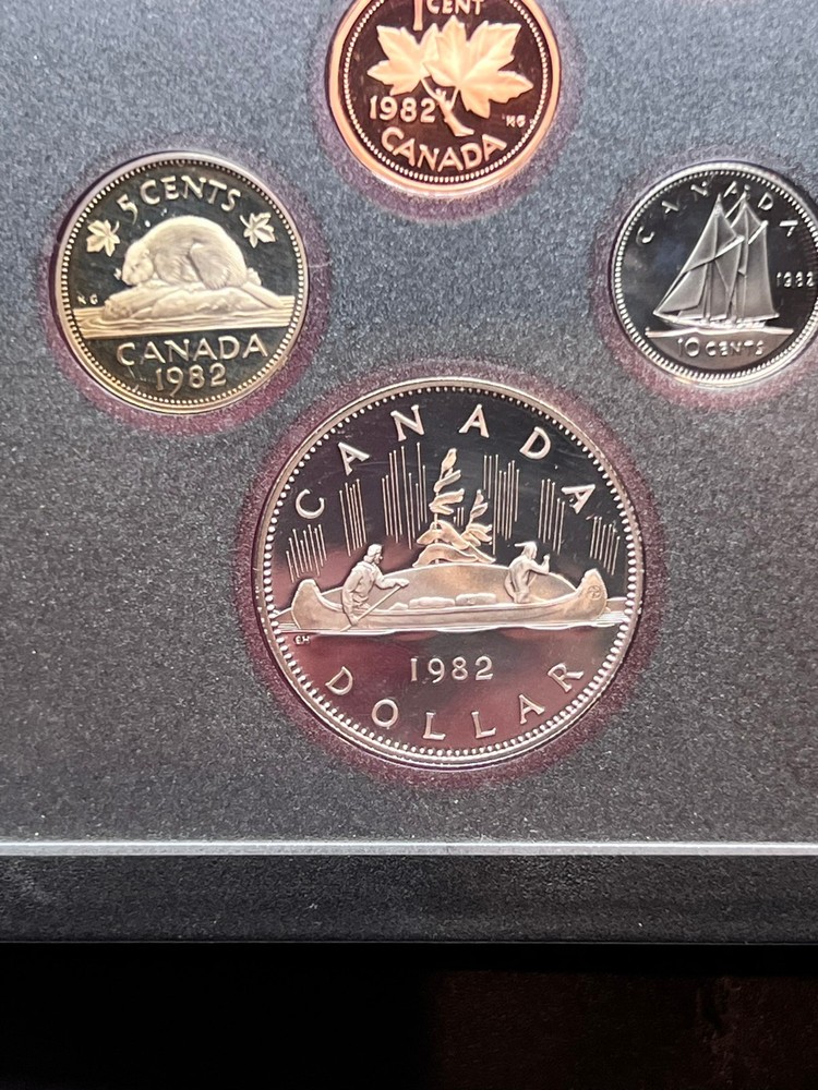 1982 Canada Double Dollar Proof Set - Regina's Centennial