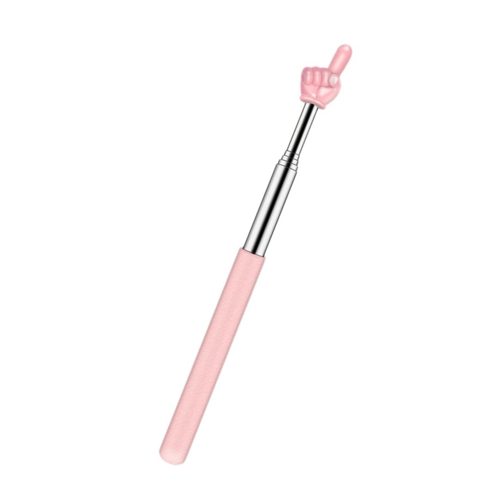 DOLANFYE Pointer Finger Stick, Extendable Hand for Teachers with Pink