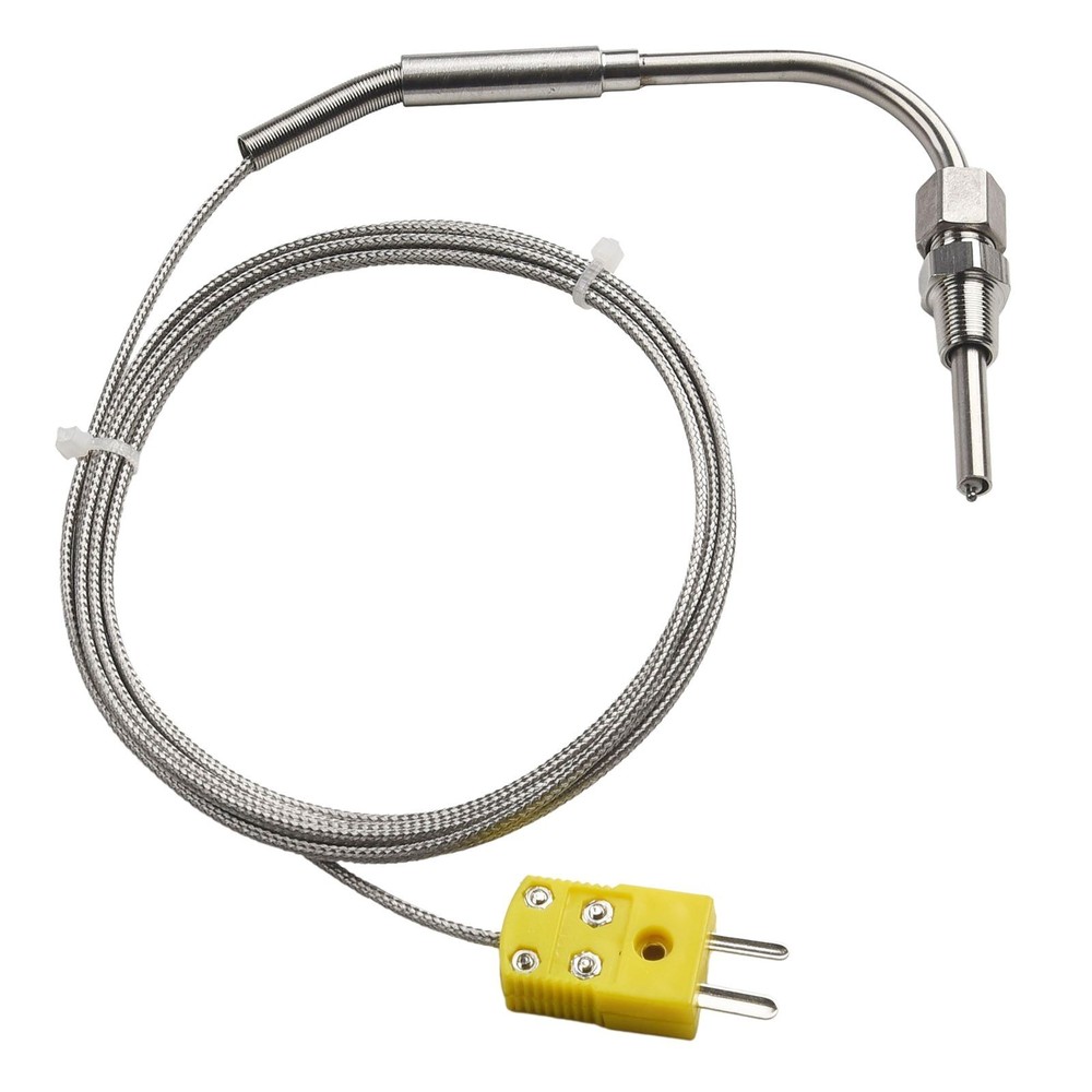 EGT K-Type Thermocouple Exhaust Probe High Temperature Sensor Threads 2M