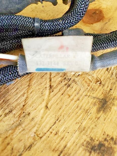 Marine Caterpillar C12 Engine Complete Wire Harness