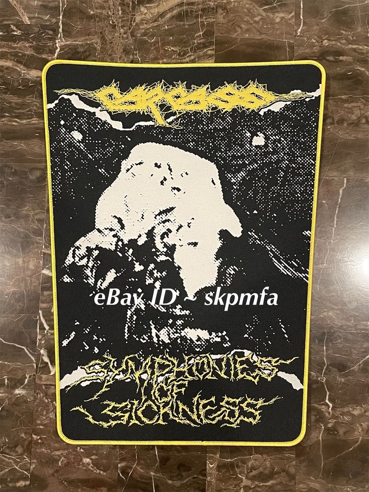 DANIEL WILDING of CARCASS Signed Drumstick + Back Patch 💯 Official Merch 🔥!!