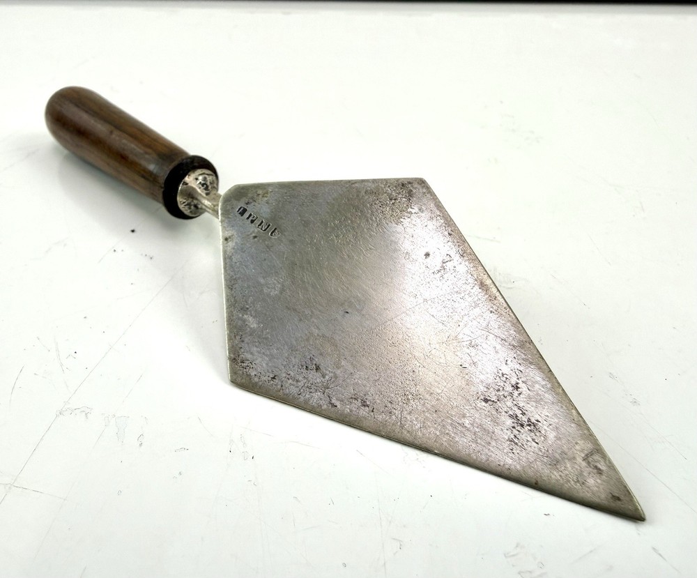 Miniature Silver Plate Brick Layers Trowel Aprox 16cm