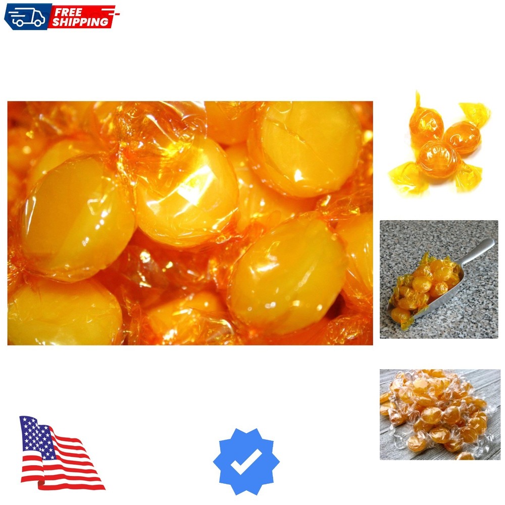 Butterscotch Buttons Hard Candy, 1 Lb