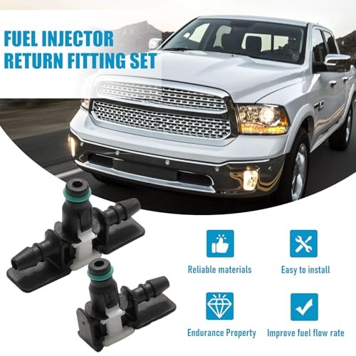 68229388AA Fuel Injector Return Fitting Set, Oil Returns Joint Replacement for