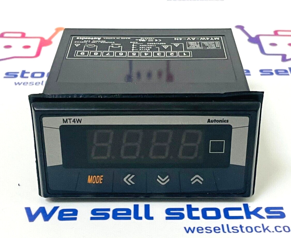 AUTONICS MT4W-AV-4N Digital Panel Meter