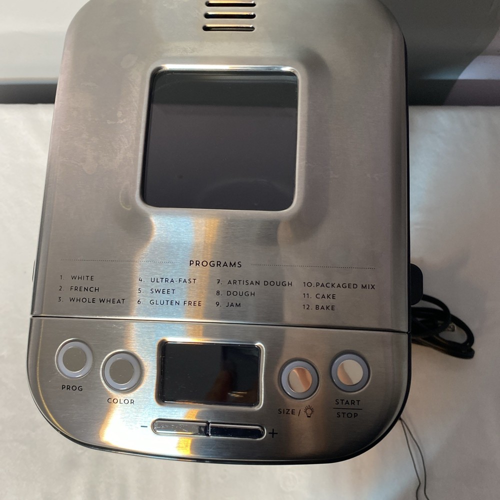 Cuisinart Compact Automatic Bread Maker Mixes, Kneads, Bakes And Keeps Warm