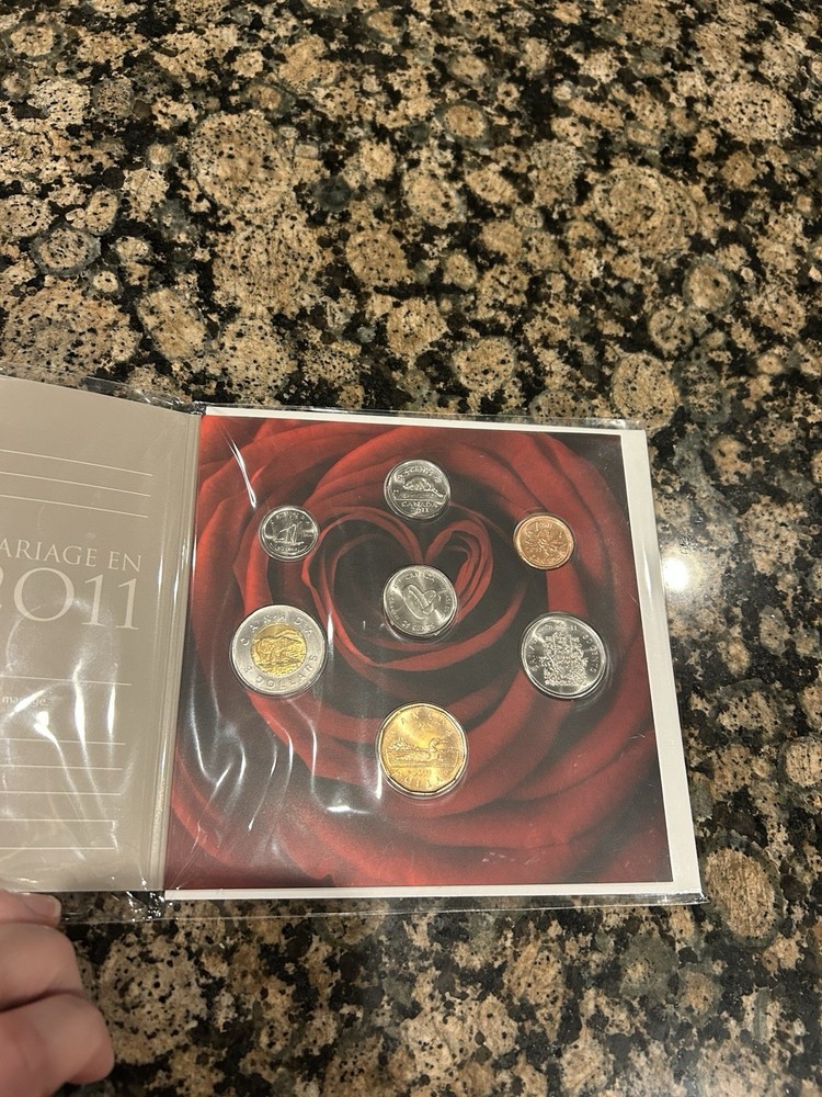 Married in 2011 Canada 7 Coin Set - MINT