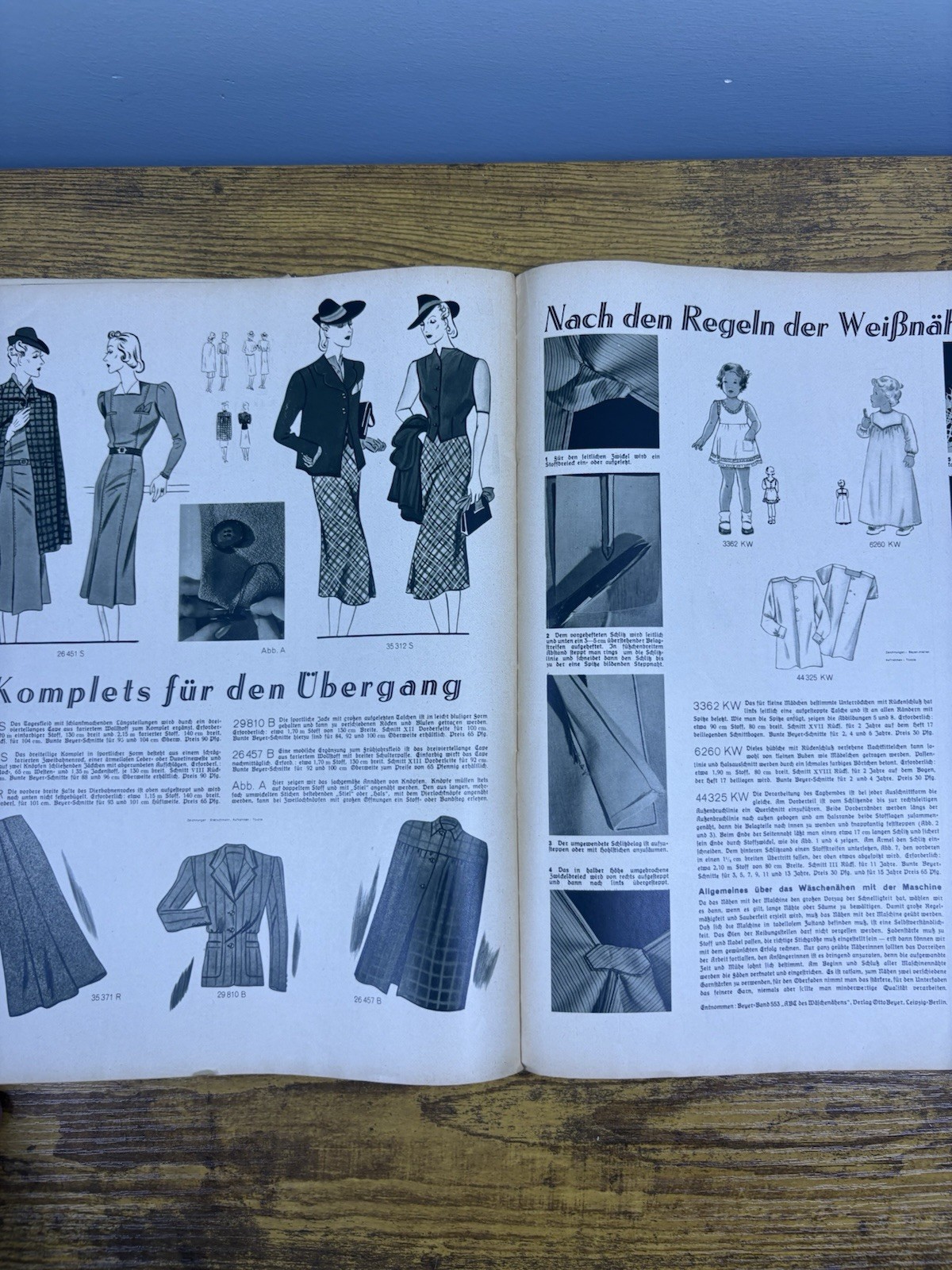 WWII NS Frauer Warte #16 7th Year German Women’s Watch Magazine W/ Illustration