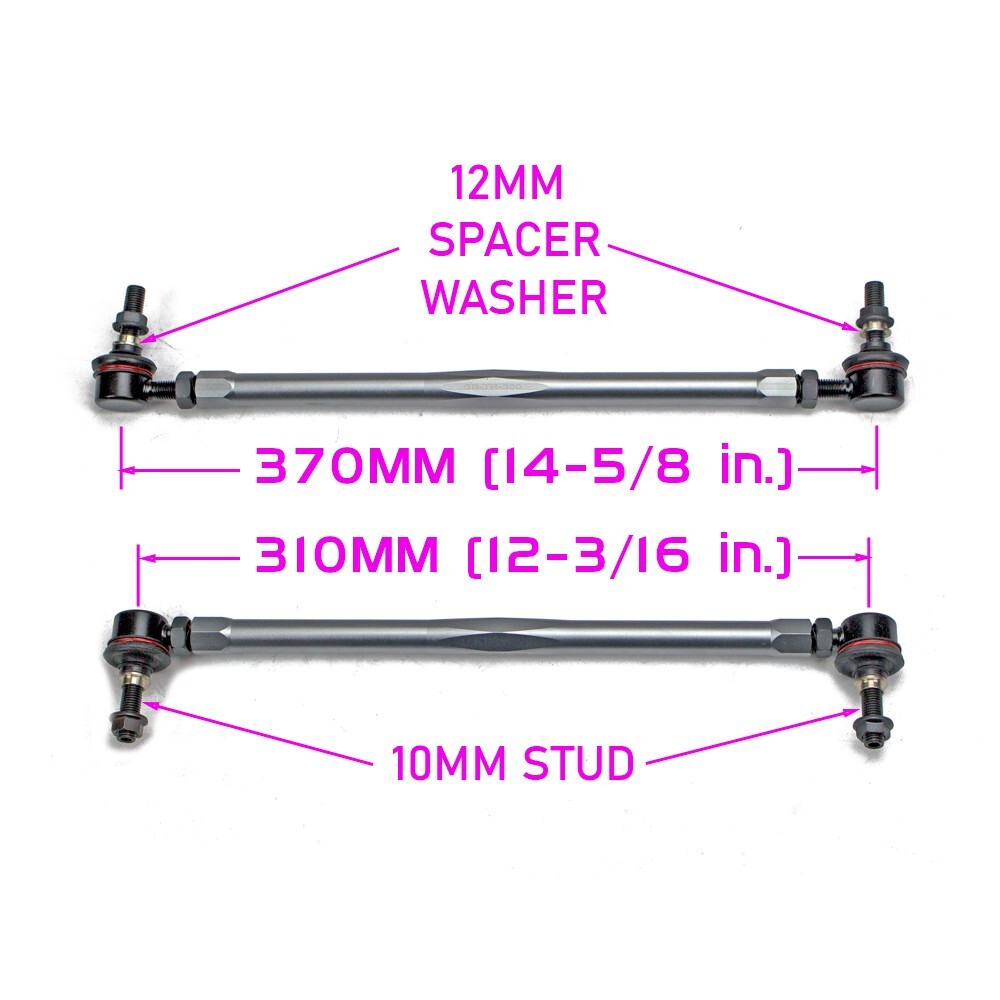 for BMW M3 E90 E92 Front Sway Bar end links set pair