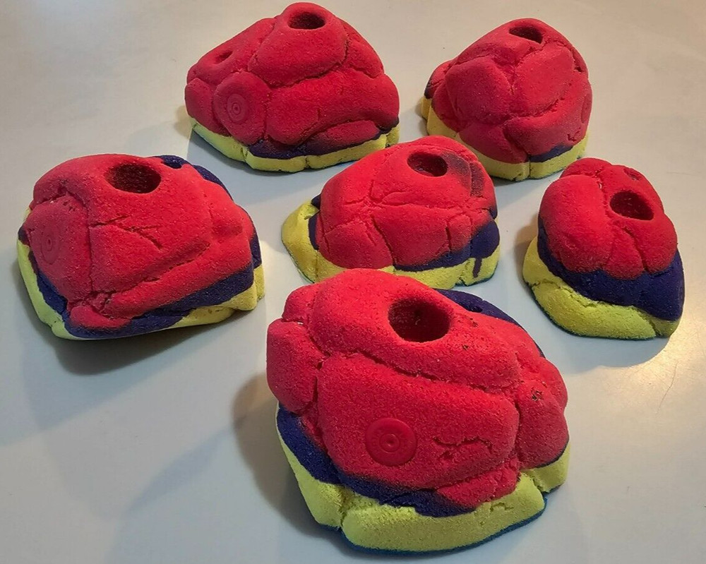 CUSTOM Rock Climbing Hold set Made to Order, Shellbacks 100% Unique Pour Set