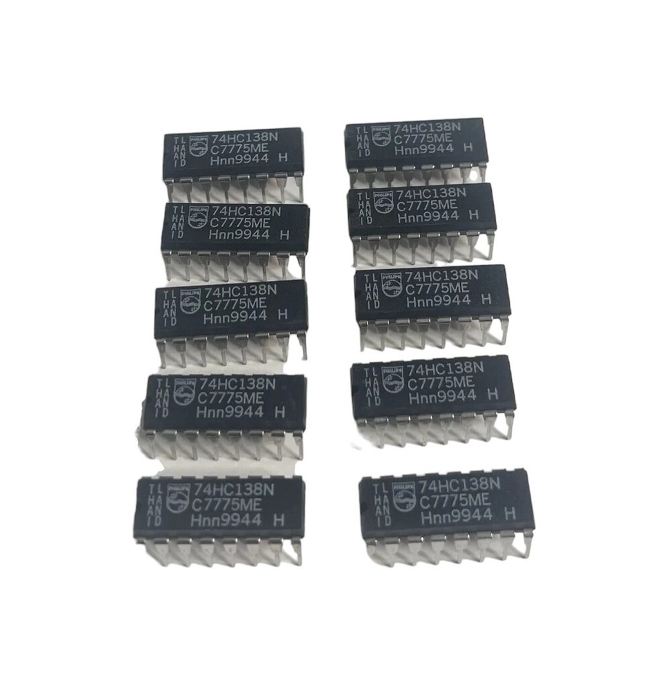 Phillips 74HC138N  dip16 (QTY:10)