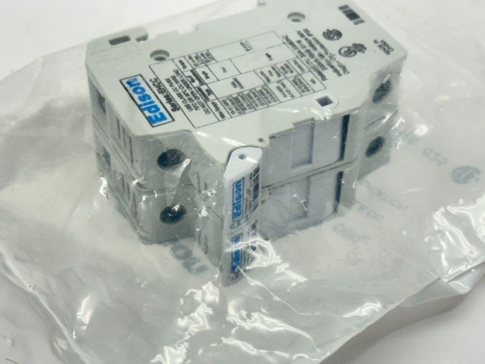 Edison EHCC2DU Modular Fuse Holder Class CC 2-Pole 30A 600V
