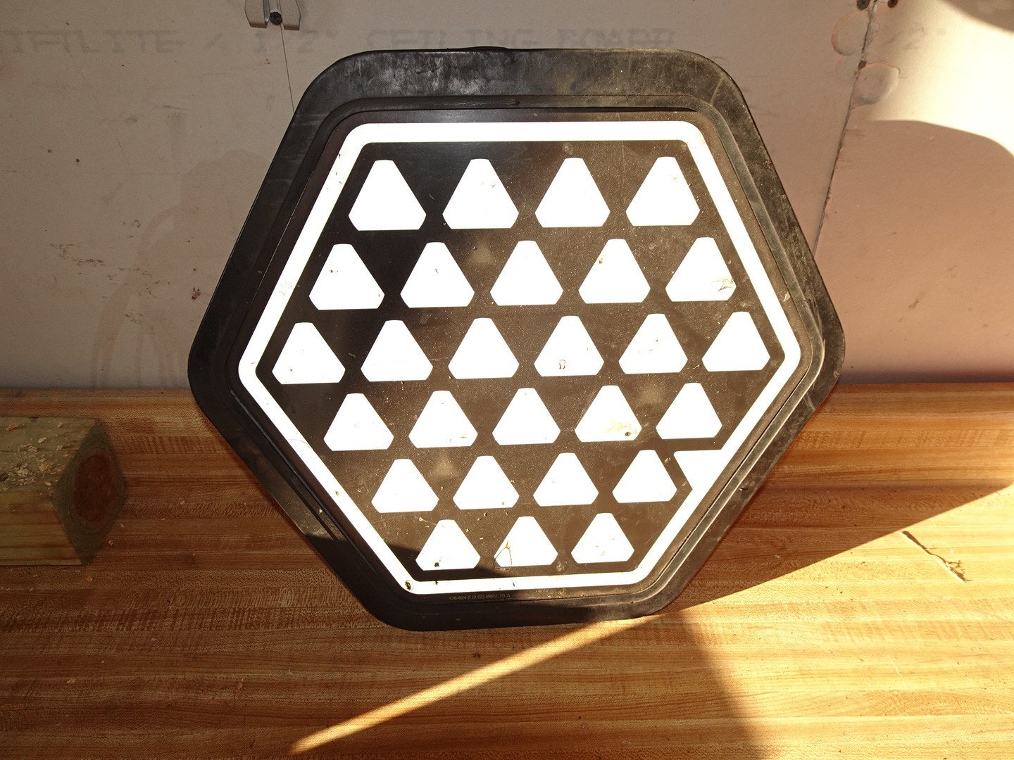 Hunter Engineering DSP 400/600 Alignment Targe - 1 Rear