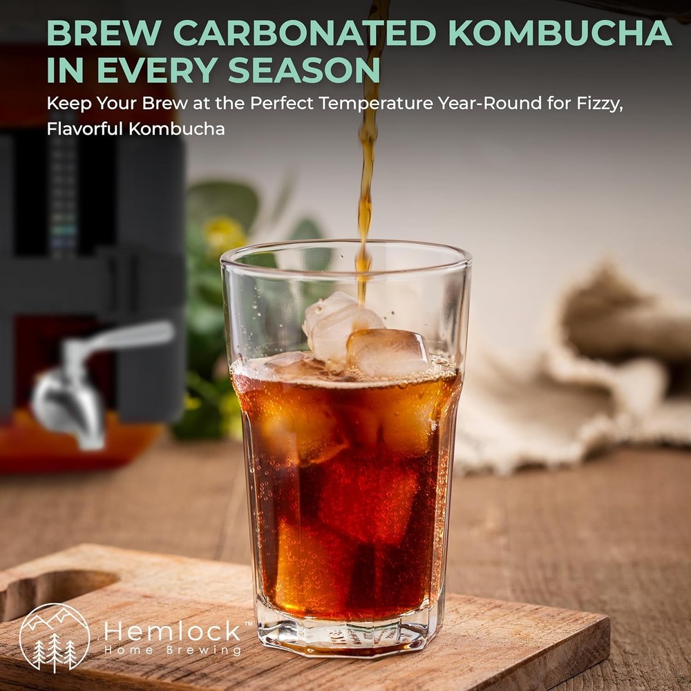 Kombucha Heating Wrap - Fermentation Heater Mat Pad with Temperature Control