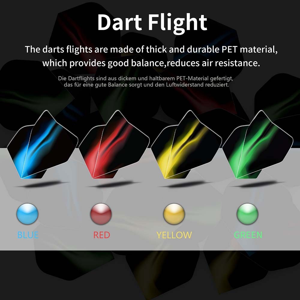 Durable 12PCS Replaceable Plastic Soft-Tip Dart Set for Dart Game Enthusiasts