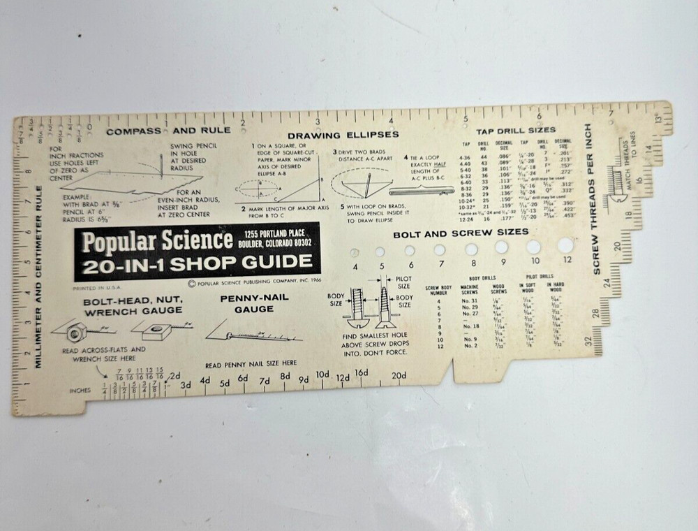 Popular Science 20-in-1 Shop Guide