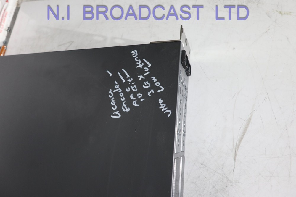 Fujitsu ip-9610 dual encoder (2x encoder cards installed, HDSDI h.264 etc)