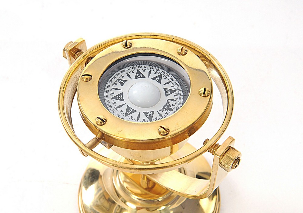 Vintage Gimbaled Compass