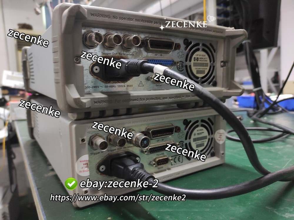 Agilent 8163B optical power meter used