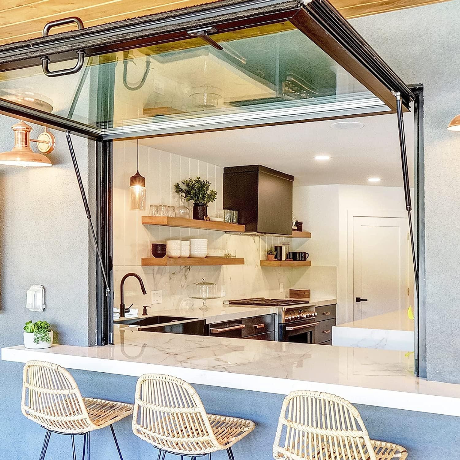 36 Inch Gas Strut 200Lb/890N Heavy Duty Lid Gas Struts Shock Lift Support Spring