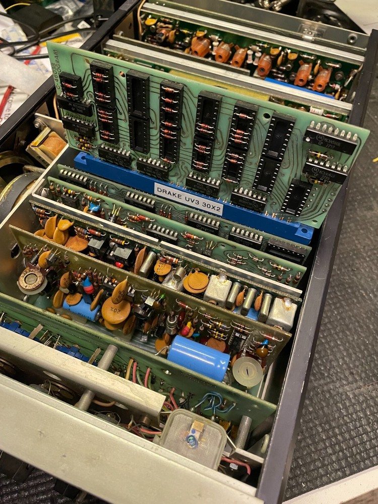 Drake UV-3 Transceiver Extender Board Pair Riser IN KIT FORM