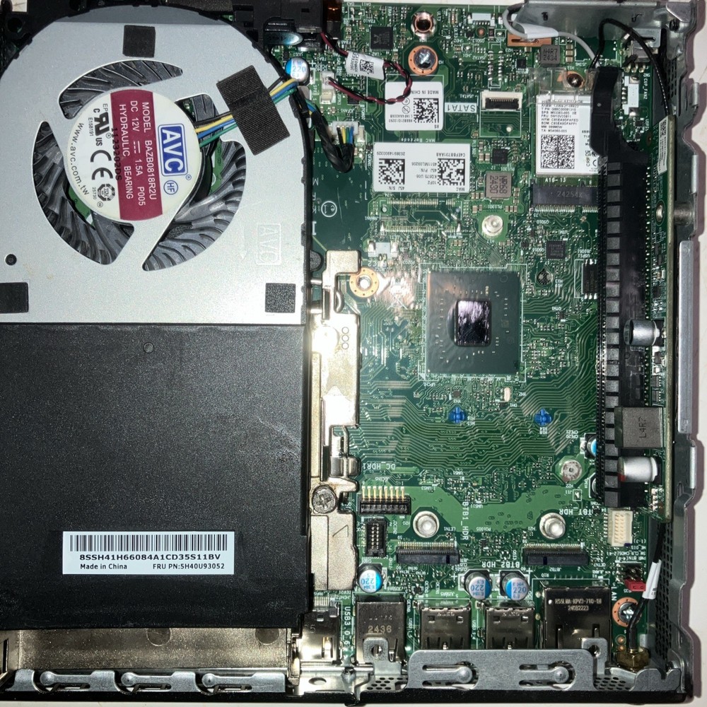 Lenovo Thinkstation P3 Tiny PC Intel BAREBONES (NO CPU/RAM/SSD/OS/PSU) TESTED