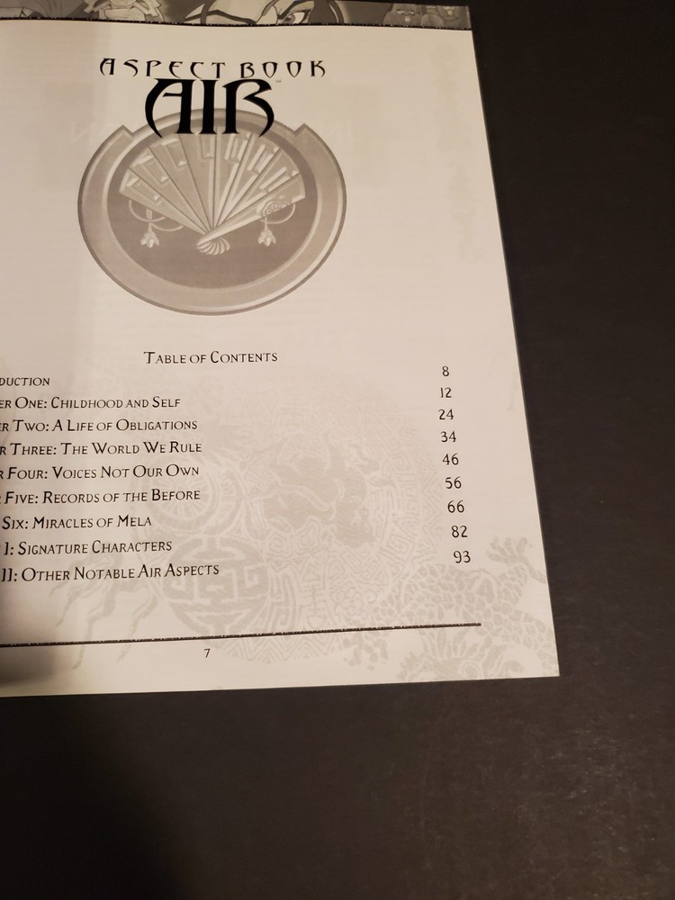 Exalted: Aspect Book Air ☆ Authentic ☆