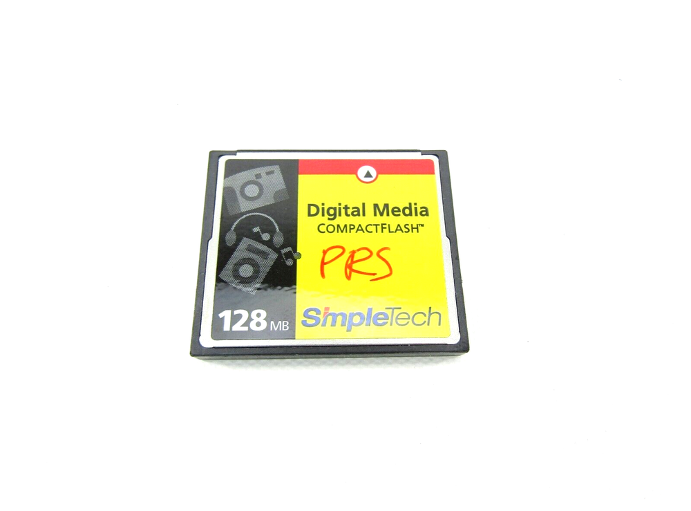 SimpleTech Digital Media 128MB CompactFlash Memory Card