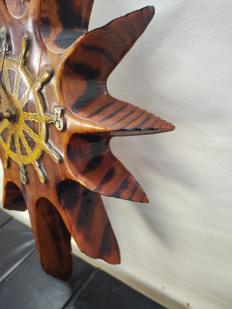 wooden clock faces vintage