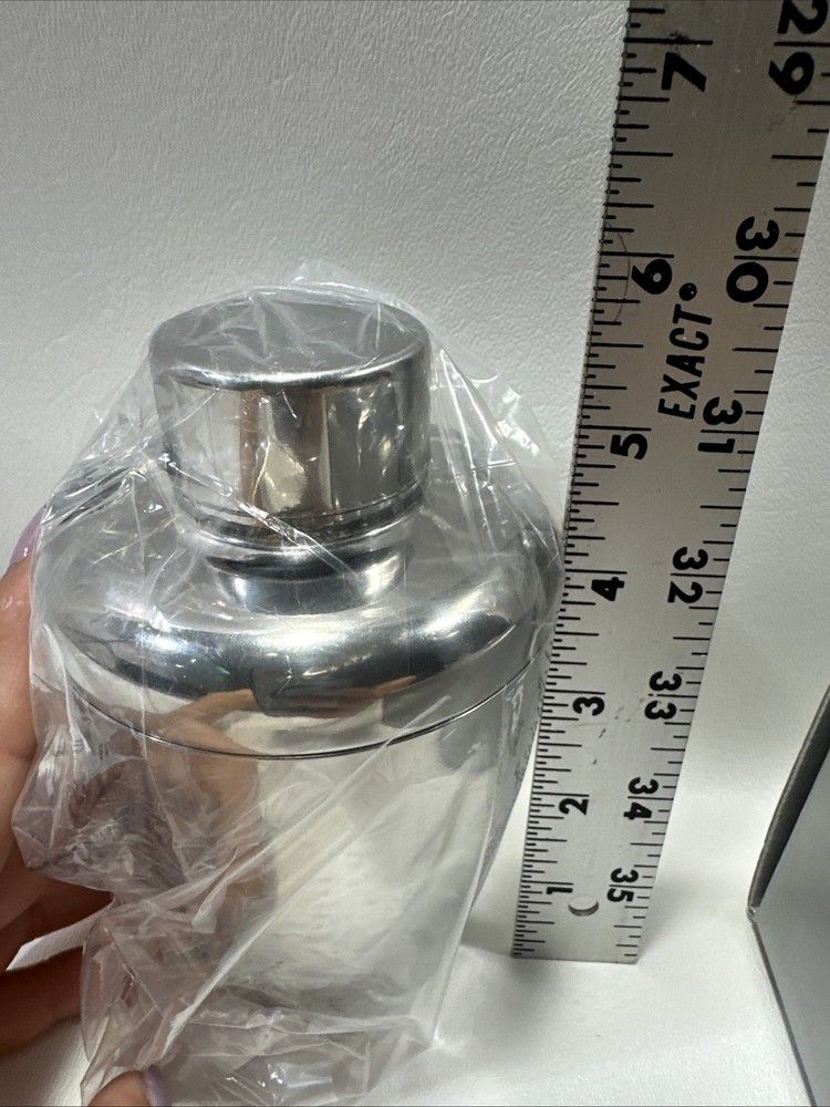 Crate & Barrel Mini Cocktail Shaker Set New Open Box