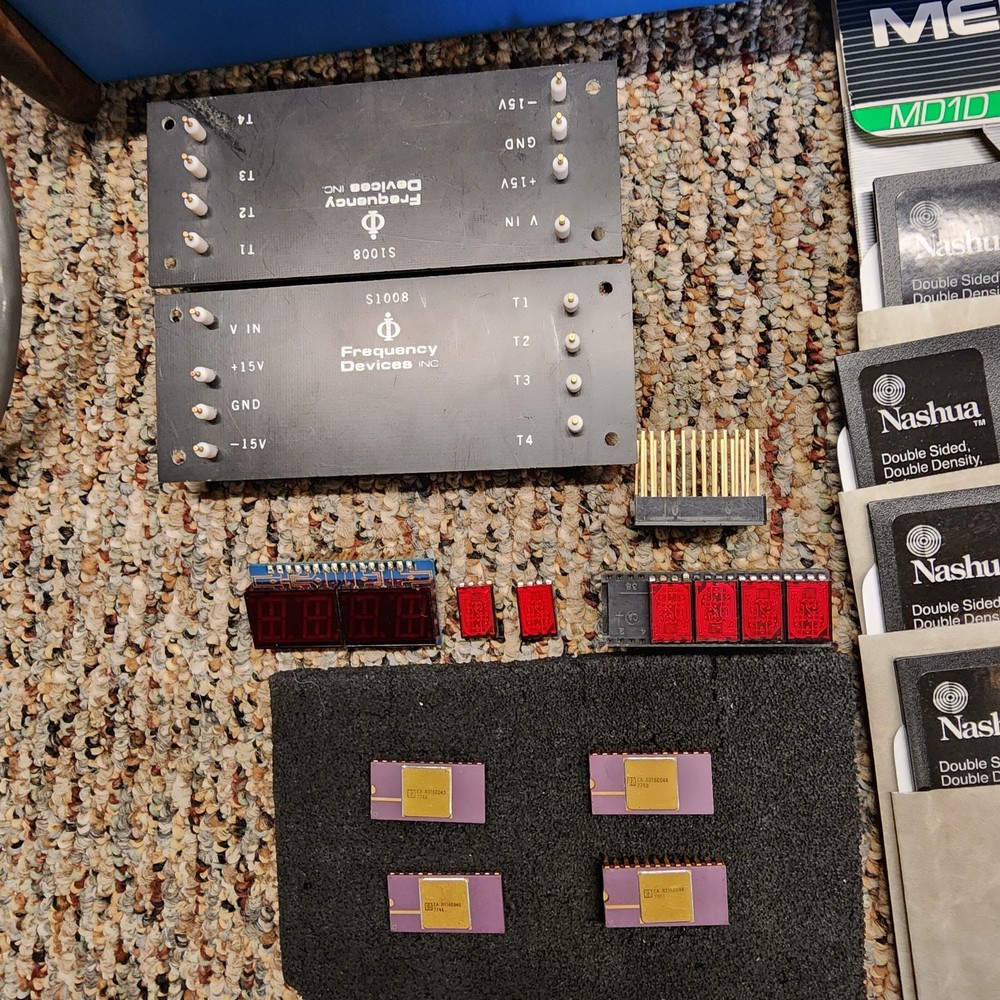SOL-20 S-100 Computer System + Pro-Log M822/M823 Lab Equipment + Boards + DOCS