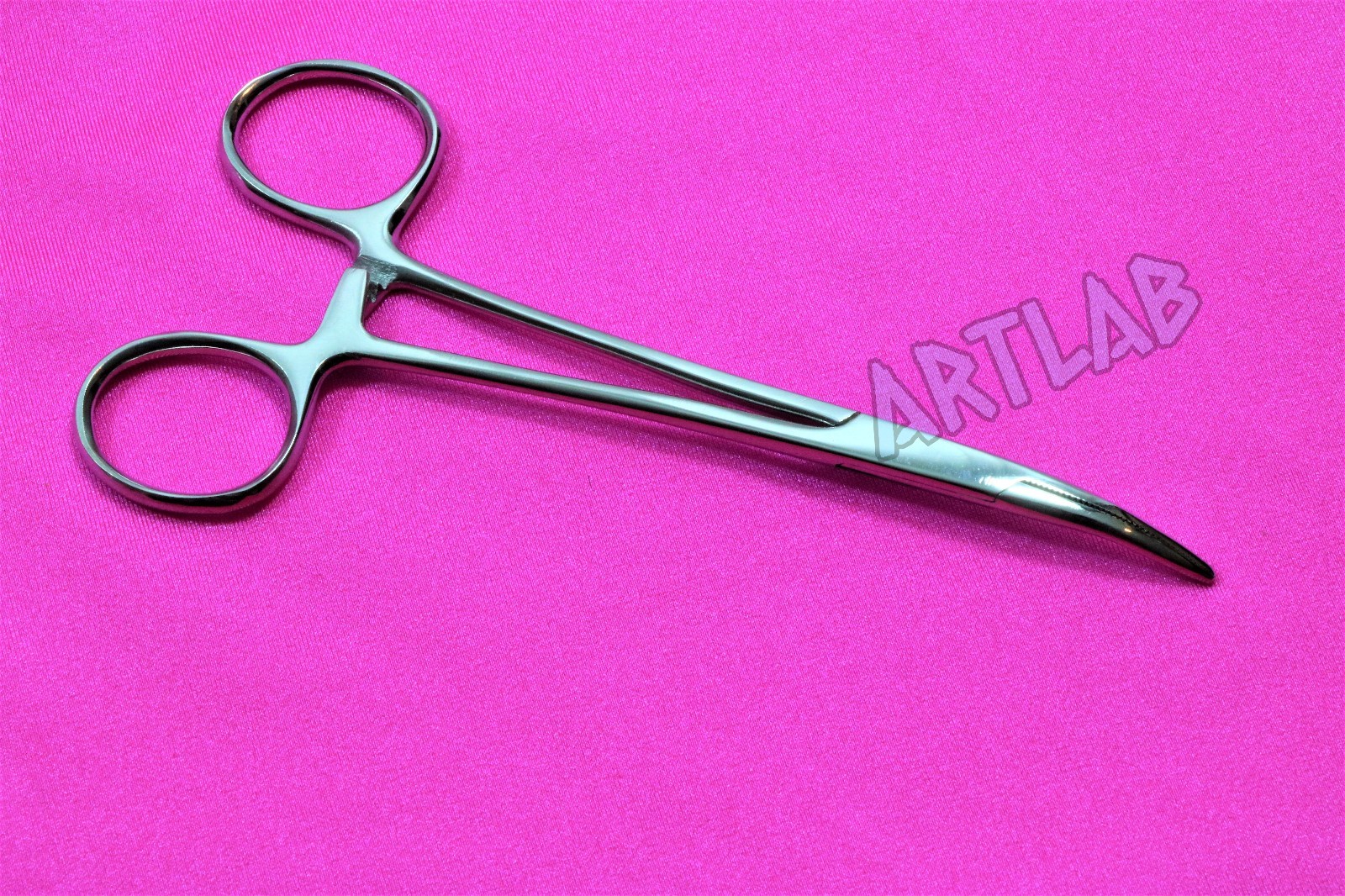 10 PC MOSQUITO HEMOSTAT FORCEPS 5" CURVED STAINLESS STEEL SURGICAL MEDICAL