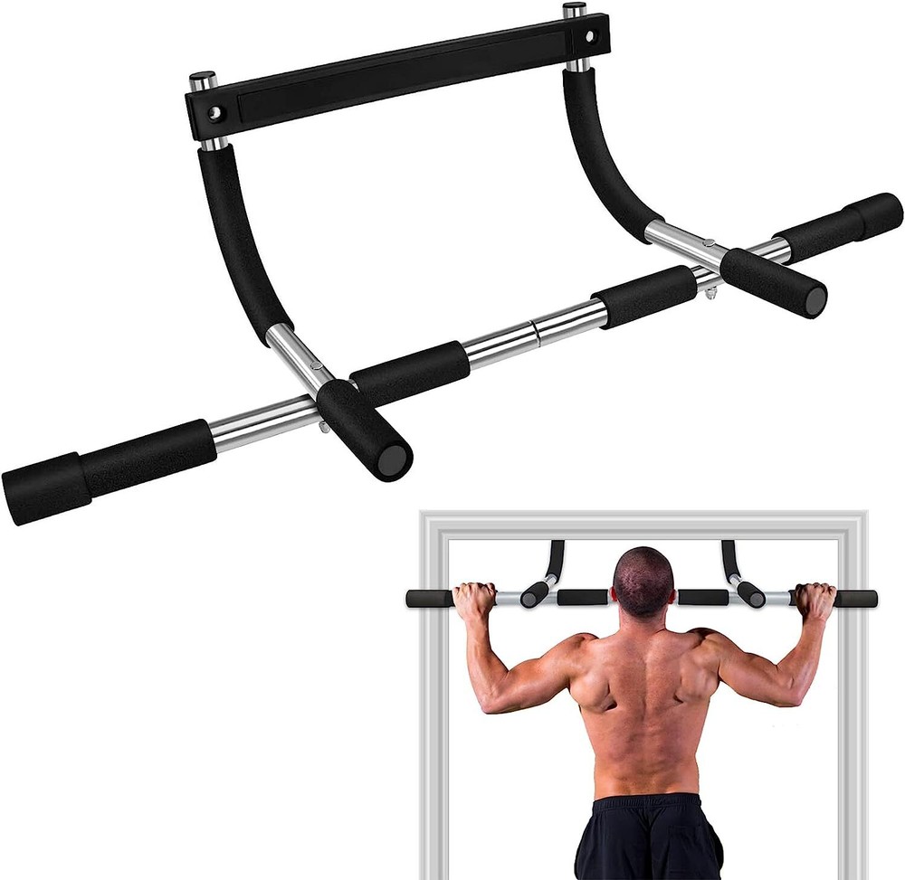 DOORWAY CHIN UP BAR PULL UP BAR SIT UP MULTI-FUNCTION HOME GYM