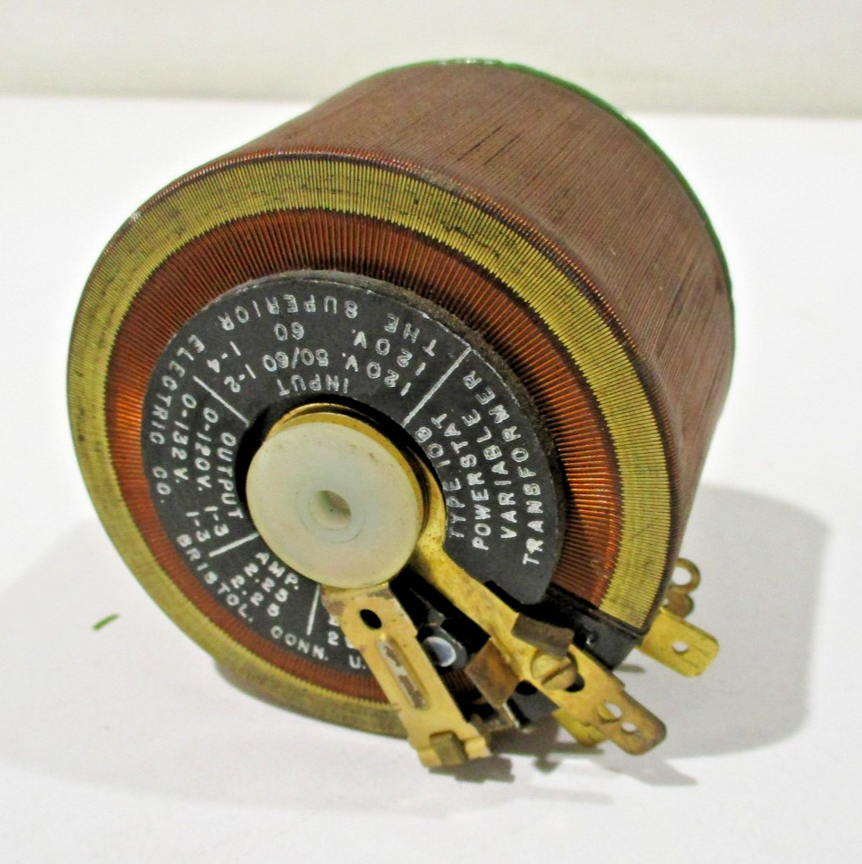 Superior Variac Electric Powerstat 10B Variable Autotransformer