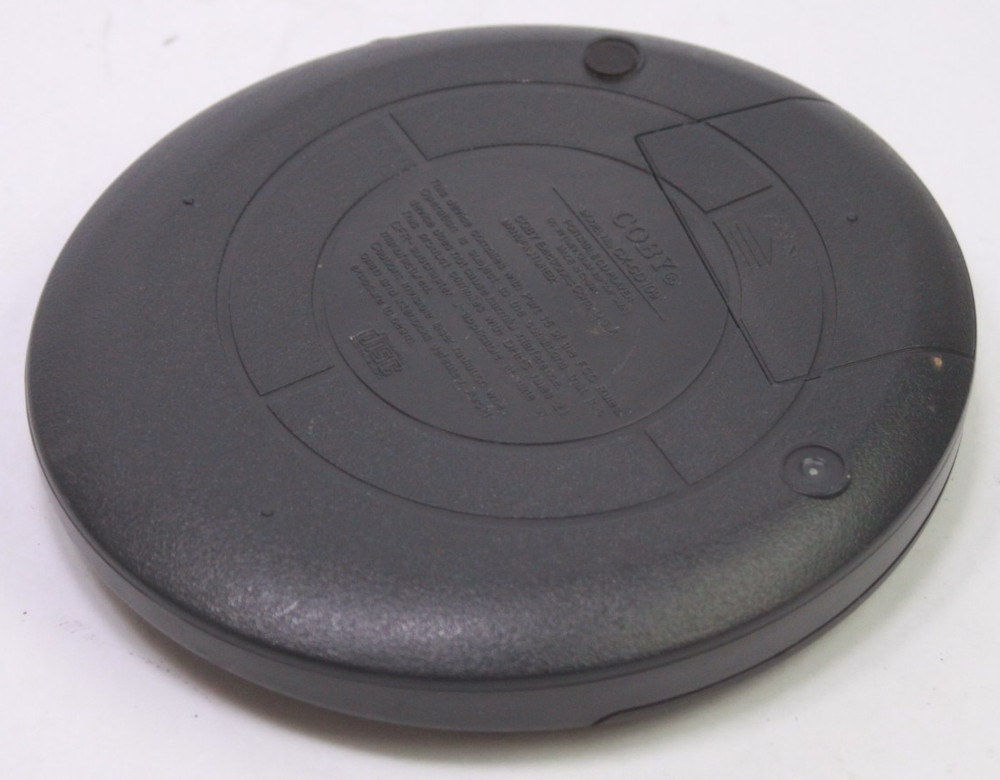 Coby CD Player CX-CD109 Tested Working Black