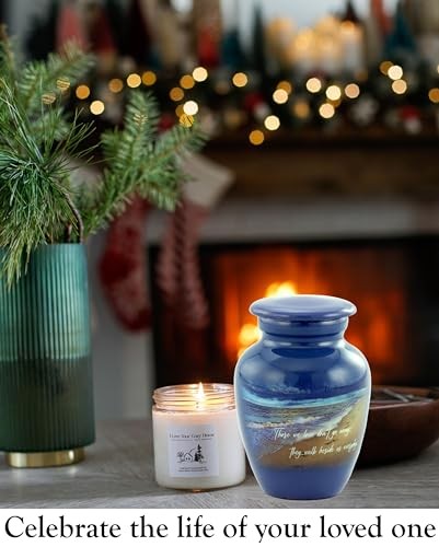 Footprints Urn - Footprints Mini Cremation Urns for Ashes - Keepsake
