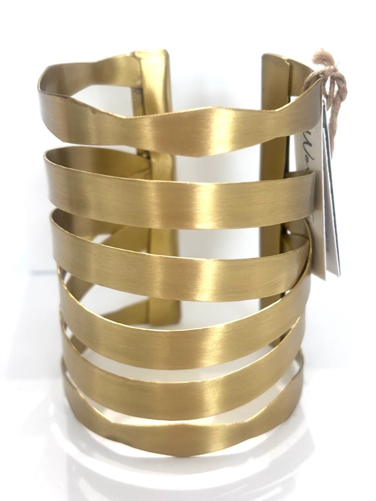 Ornate Arching Cuff - Gold