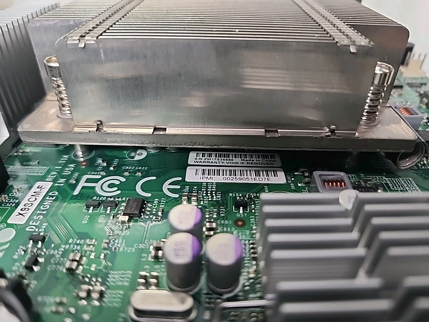 SUPERMICRO X9SCM-F XEON E3-1270V2 16GB DDR3-1600 ECC MEMORY MOTHERBOARD BUNDLE