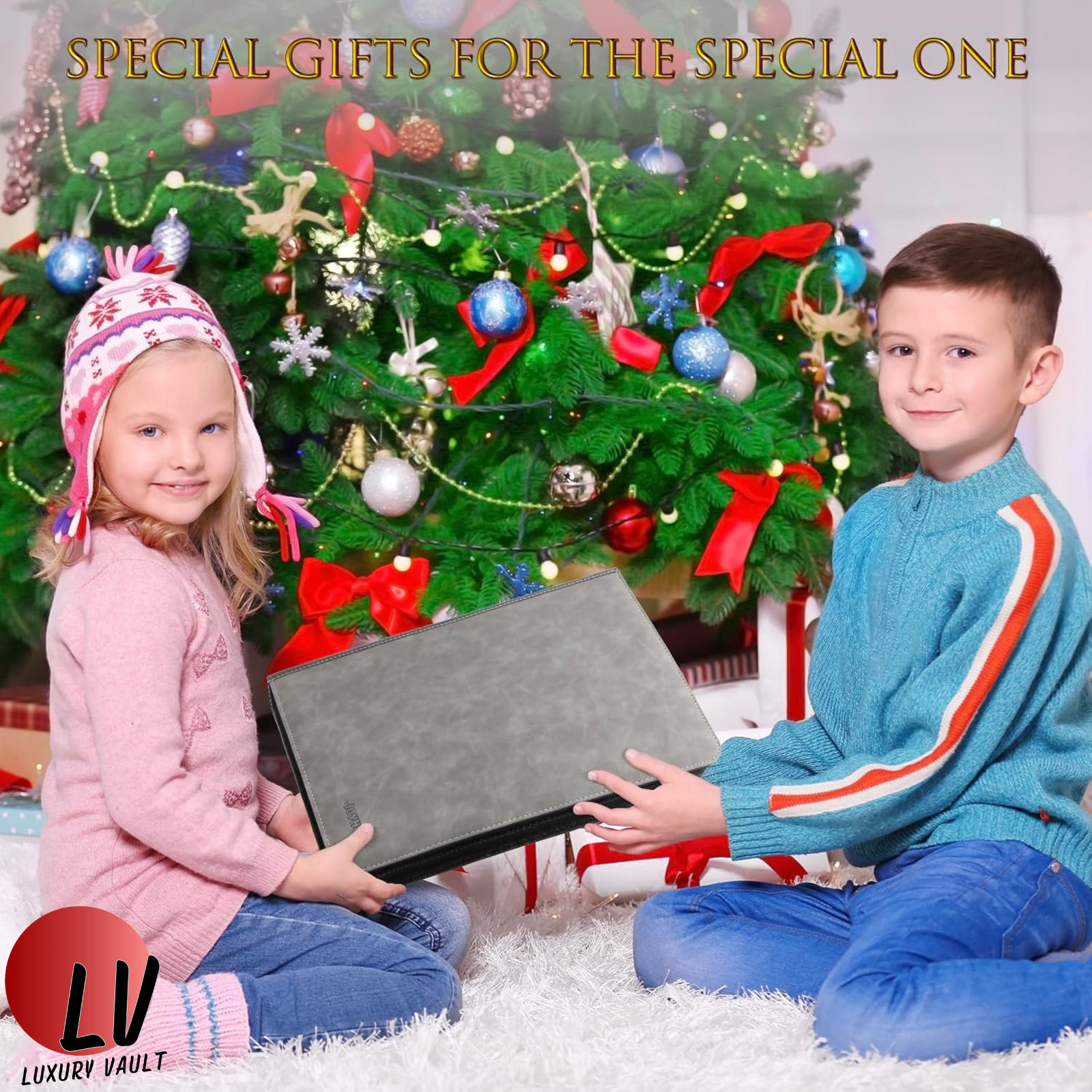 Toploader Binder Card Storage, 288 Pockets Top loader Trading Card Album Zipper