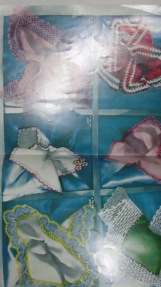 AMERICAN THREAD CO. CRAFT BOOK #81 "EDGINS"